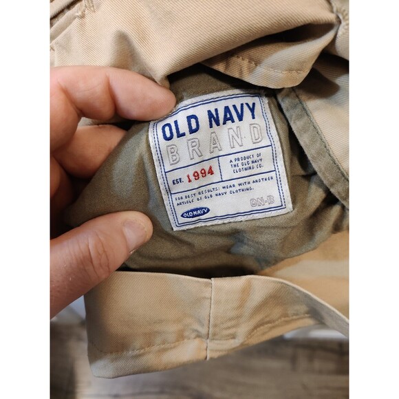 Old Navy Classic Tailored Men's XL Tan Cotton Blazer/Jacket-Nice! - Picture 4 of 10